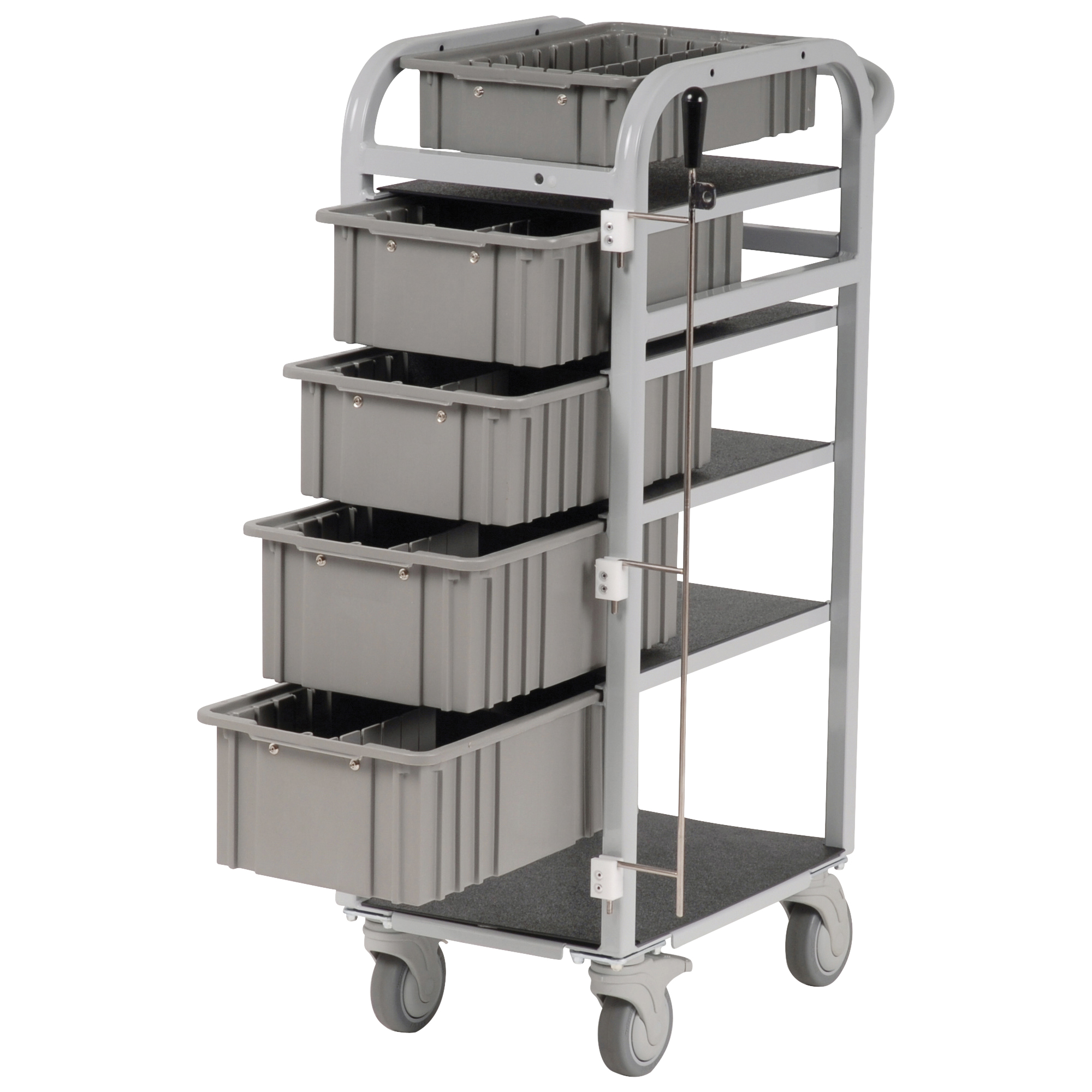 Custom Comfort supply cart, lockable.
