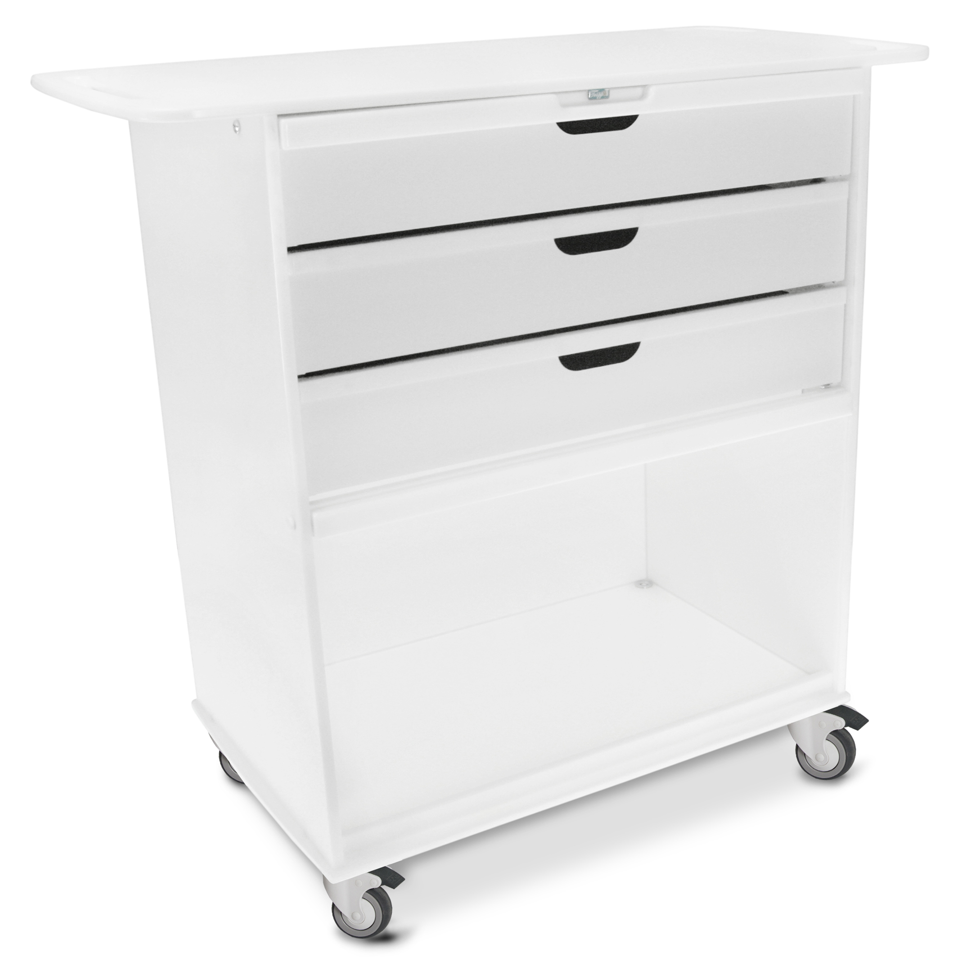 Extra wide storage cart closed